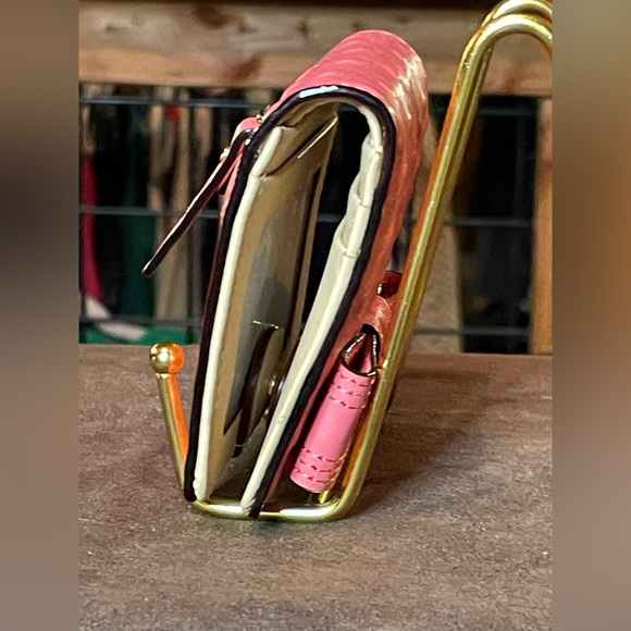 NWT Kate Spade Flamingo Pink Valencia Road Small Bow Wallet - Picture 5 of 11